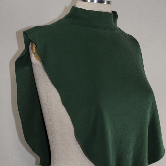 Laura Garyle Green Cotton Crop Top - Picture 6 of 11